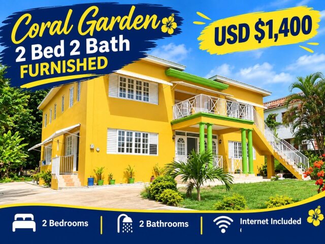 Ground Floor 2 Bedrooms In Coral Gardens