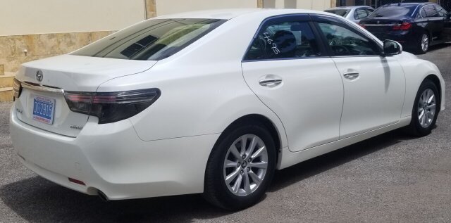 Newly Imported 2017 Toyota Mark X 250G Pearl White