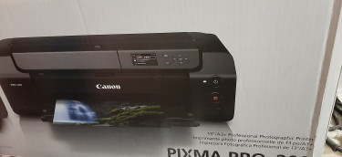 Canon Pixma Pro 200 Printer With Limited Ink