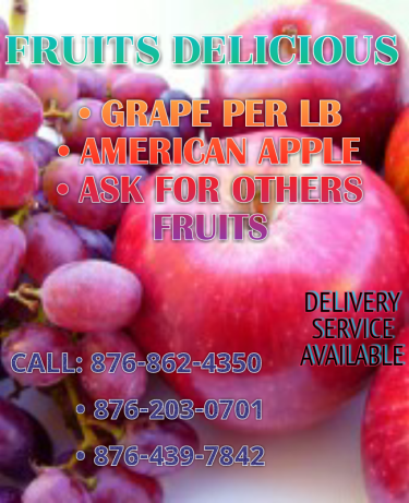 Fruits For Sale - Grape • Apple • Etc