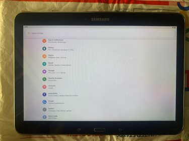 10” Samsung Galaxy Tab4 With 16gb Storage And 1.
