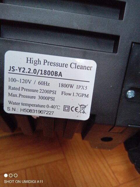 Electric Pressure Washer 3000psi