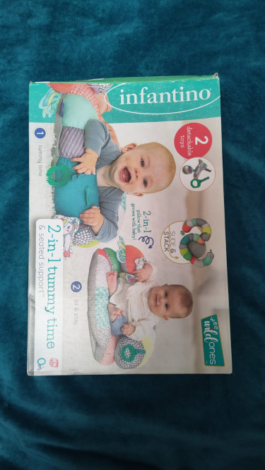 2 In 1 Tummy Time & Seated Support