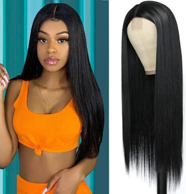 Glueless No Lace Front Synthetic Wig