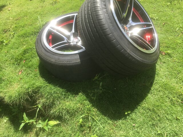 1 Set Of Brand New Tyres And  Rims