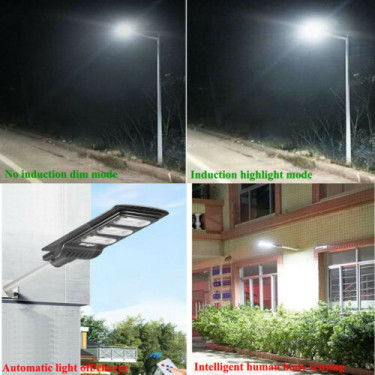 90W LED Solar Street Light Outdoor Lamp Motion 