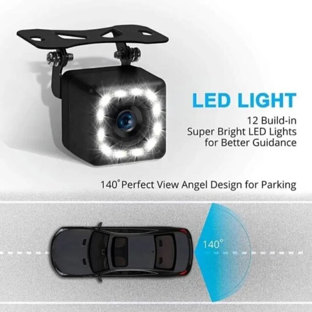 12 LED Backup Camera