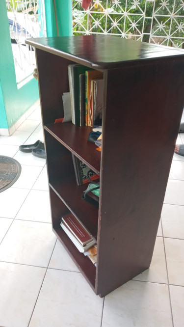 3 Tier Book Shelf, Solid Wood