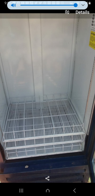 Large Commercial Cooler (Cools Well, Led Lights) 