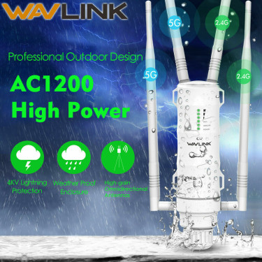 Wavlink Dual-Band AC1200 High Power Outdoor WiFi R