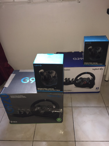 Logitech G920 And G29 Bundles (sold Separate)