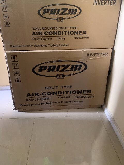 Prizm Split Inverter Air Conditioner 12000btu