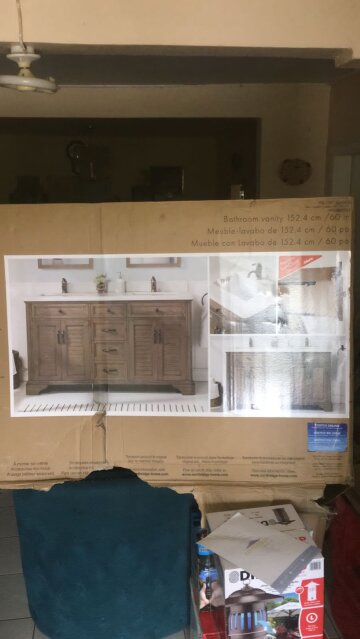 New Bathroom Cabinet With Sink