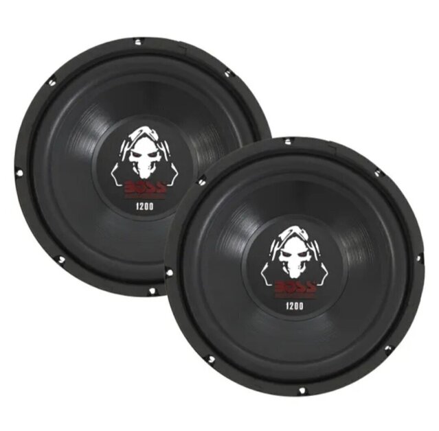 2 Boss Audio 10-Inch Sub Speakers