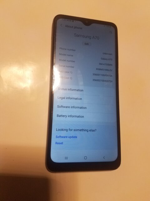 Samsung Galaxy A70 (dual Sim) - Unlocked