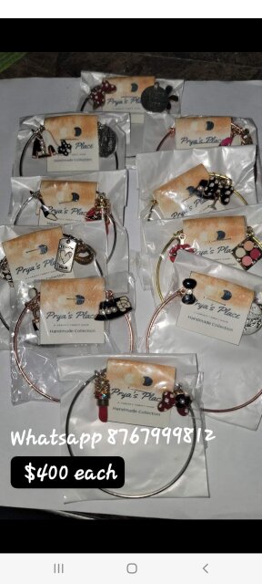 Stainless Steel Bracelet With Fashion Pendants