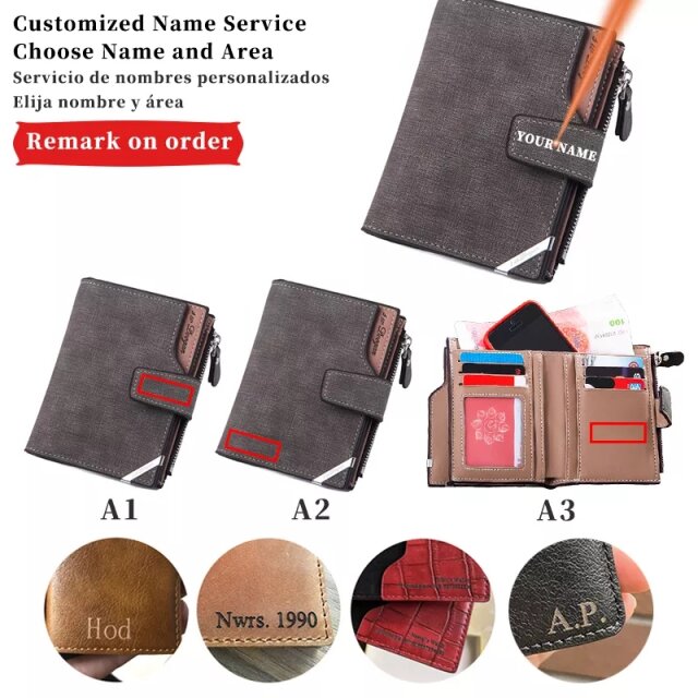 Customized Wallets And Purse