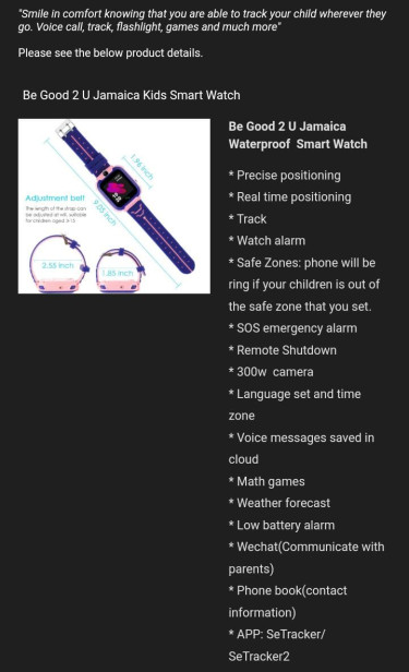 U-touch Two Way Calling SmartWatch, Sim Card Slot