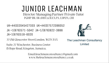 Director/Managing Partner : Law & Security, Etc.