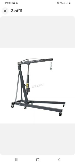 ENGINE HOIST CRANE 2 TON Auto Tools May Pen