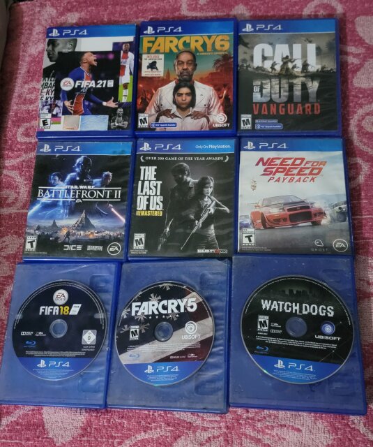 FAILY NEW AND NEW PS4 CD