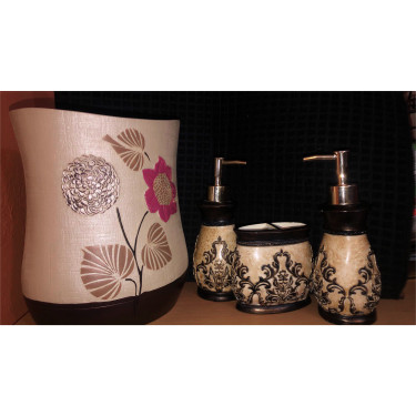 BATHROOM DECORATIVE SET 