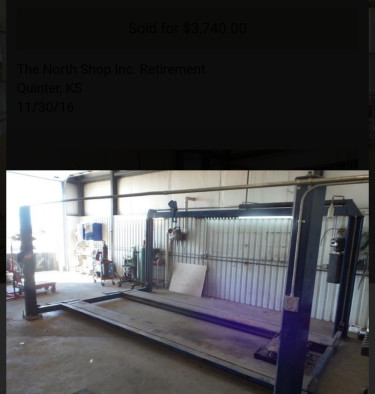 4 Post Alignment Lift (used)