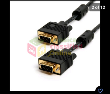 Desktop VGA Cable On Sale For Monitor & PC (Good) Computer Accessories Denbigh, Jacob Hut