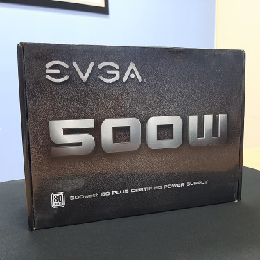 EVGA 500W Power Supply - 80+ Certified - Used 