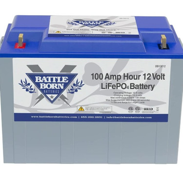 4xBattle Born Batteries LiFePO4 Deep Cycle Battery