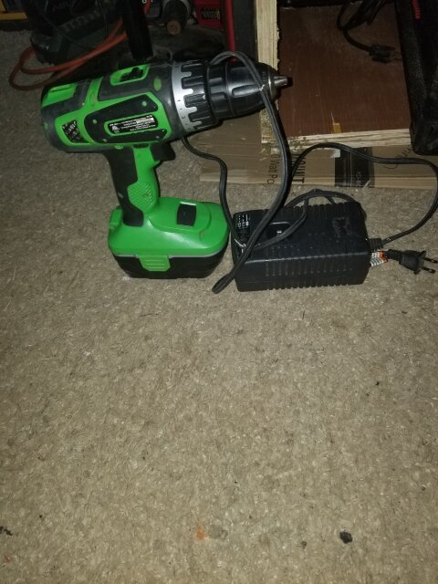 Kawasaki Battery Drill With Charger For Sale