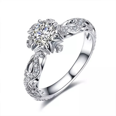 Cubic Zirconia 925 Sterling Silver Ring