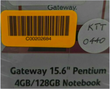 Gateway Pentium Notebook GWTN156-11RD