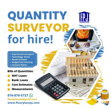 Quantity Surveyor For Hire!