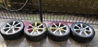 ENKIE WHEELS /HONDA/TOYOTA/NISSAN OEM 18S + TIRE