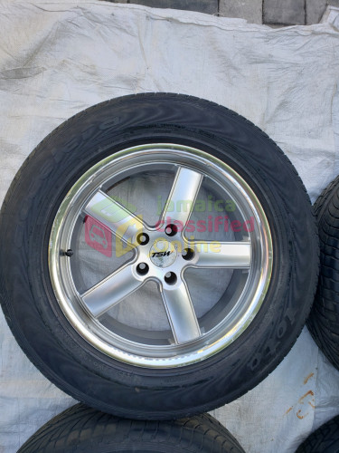 WHEELS 18 Inch TSW RIM AND TIRES