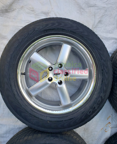 WHEELS 18 Inch TSW RIM AND TIRES