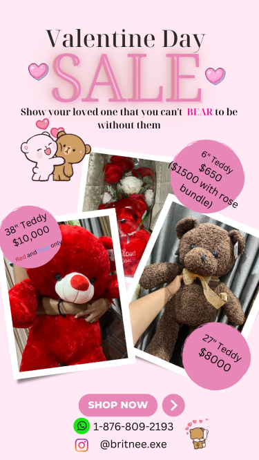Valentines Day Bear Sale