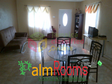 2 Bedroom + 2 Bathroom Furnished Apartment