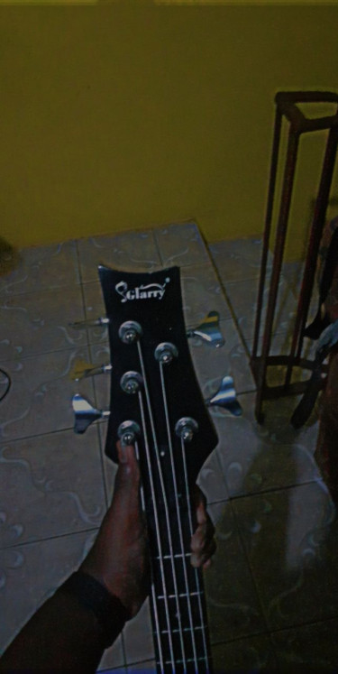 Glarry 5 String Electric Bass - Sunset