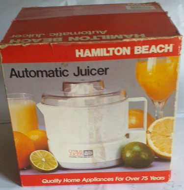 Hamilton Beach Automatic Juicer