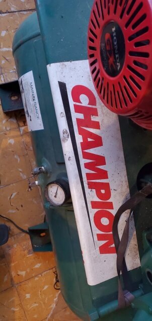 Champion Commercial Gas Air Compressor 300 Psi