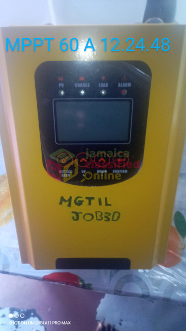 MGTILS JOB38  NEW Touch Screen MPPT SOLAR 60A12V48