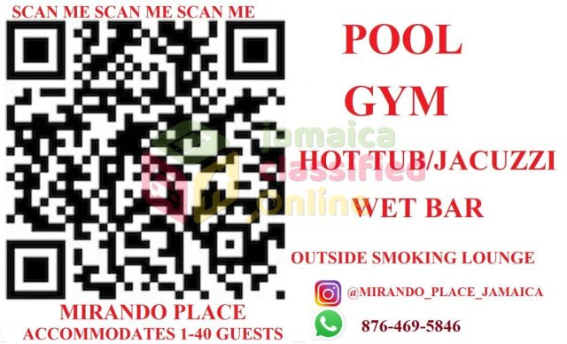 (BEACH ACCESS,POOL,GYM,HOT TUB,SMOKING AREA) U$125