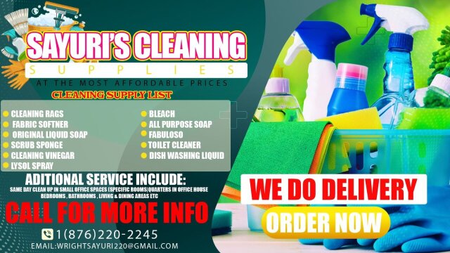 Sayuri Cleaning Supplies