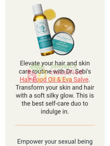 Hair Food Oil (Body Care) • Eva Salve (Body Care) Healthcare Services JoelServices