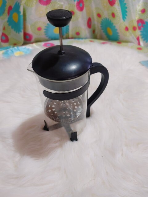 French Press Coffee Maker Glass Stainless