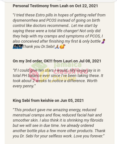 Estro (Feminine Health) (Dr Sebi)