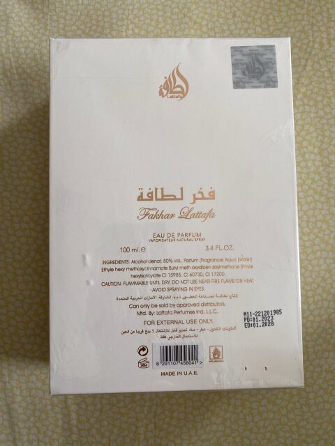 Fakhar Lattafa Womens Perfume