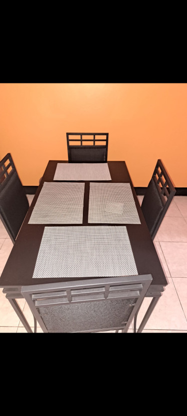 5piece Glass Dining Table